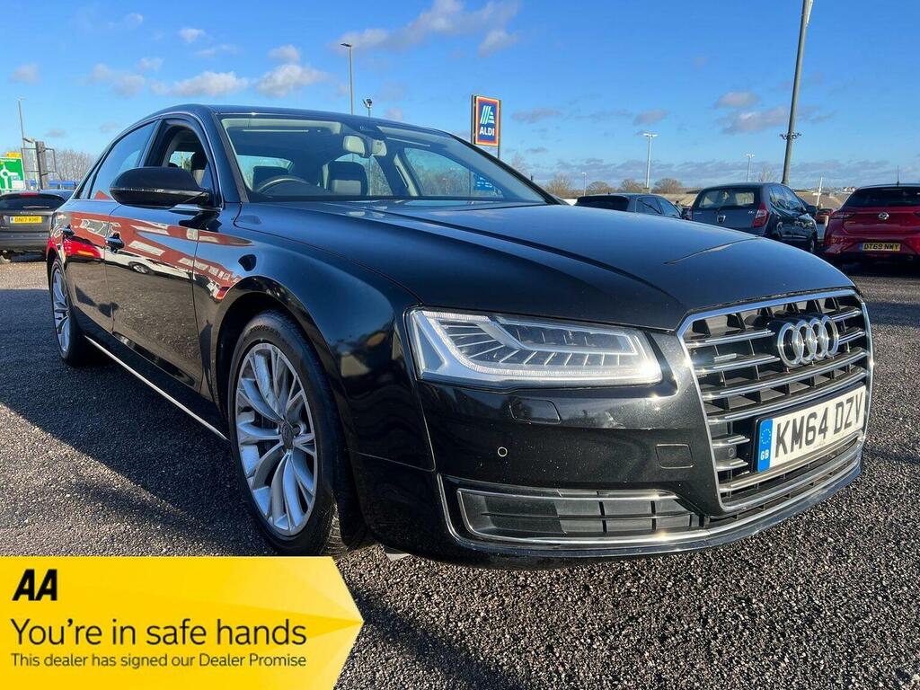 Audi A8 Saloon 4.0 Tfsi V8 Se Executive Tiptronic Quattro Black