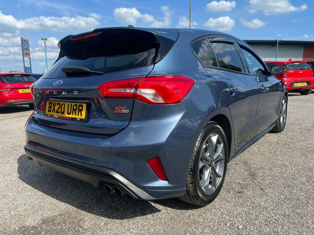 Ford Focus 1.5 Ecoblue St-line Euro 6 Ss BX20URR Blue #4