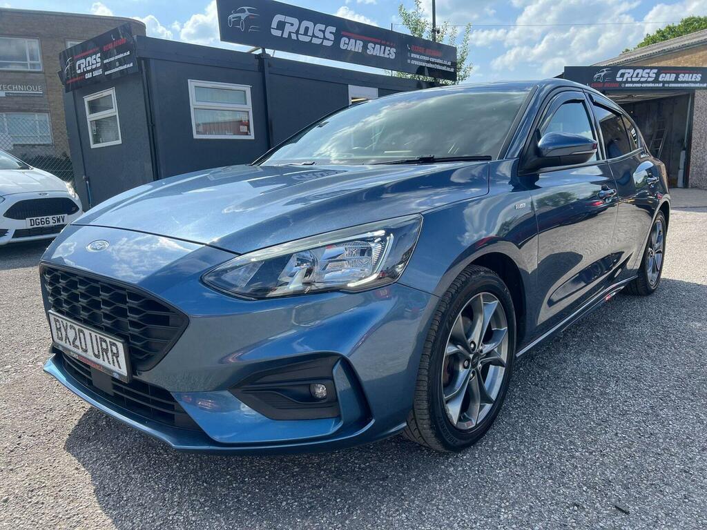 Ford Focus 1.5 Ecoblue St-line Euro 6 Ss BX20URR Blue #3
