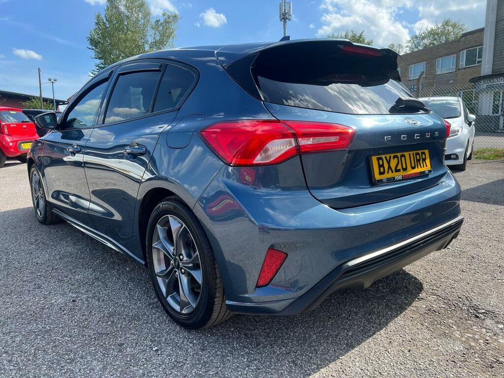 Ford Focus 1.5 Ecoblue St-line Euro 6 Ss BX20URR Blue #2