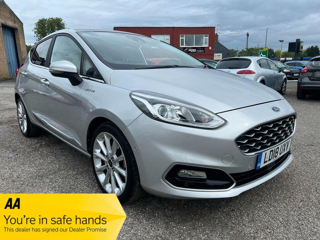 Ford Fiesta Hatchback 1.5 Tdci Vignale Euro 6 Ss 2018 Silver