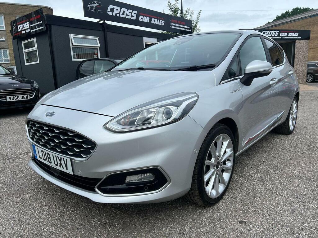 Ford Fiesta Hatchback 1.5 Tdci Vignale Euro 6 Ss 2018 LD18UXV Silver #3
