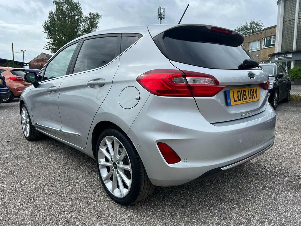 Ford Fiesta Hatchback 1.5 Tdci Vignale Euro 6 Ss 2018 LD18UXV Silver #2