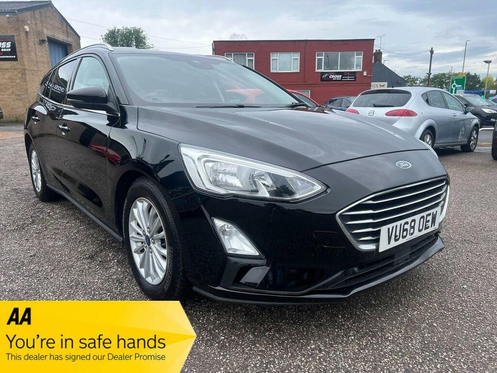 Ford Focus Estate 1.5 Ecoblue Titanium Euro 6 Ss 2018 Black