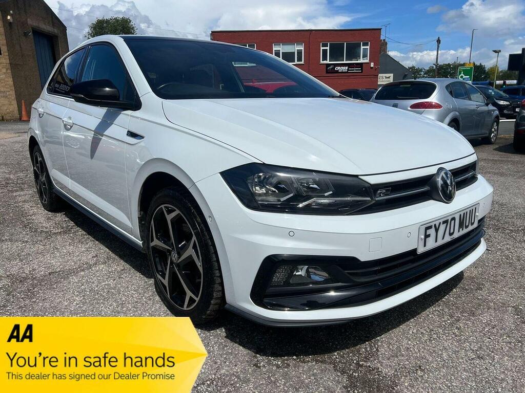 Volkswagen Polo Hatchback 1.0 Tsi R-line Euro 6 Ss 202070 FY70MUU White
