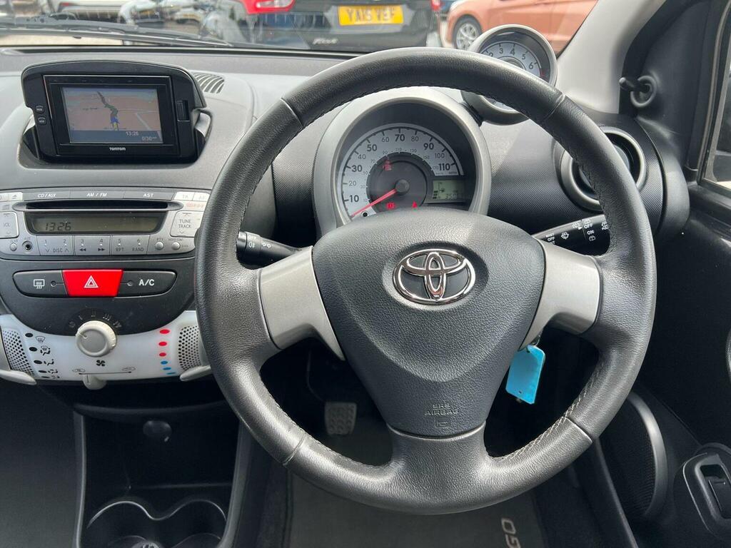 Toyota Aygo Hatchback Silver #14