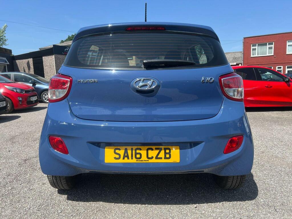 Hyundai I10 Se Blue #8