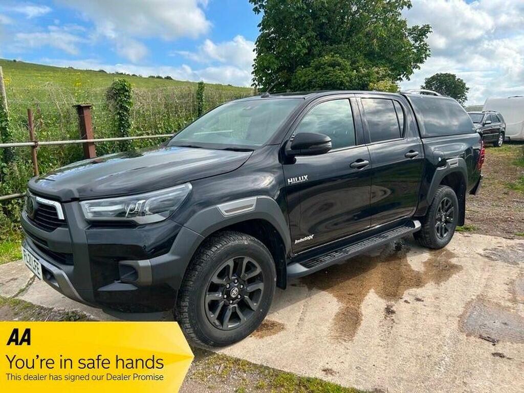 Toyota HILUX Pickup 2.8 D-4d Invincible X 4Wd Euro 6 Ss Black #5