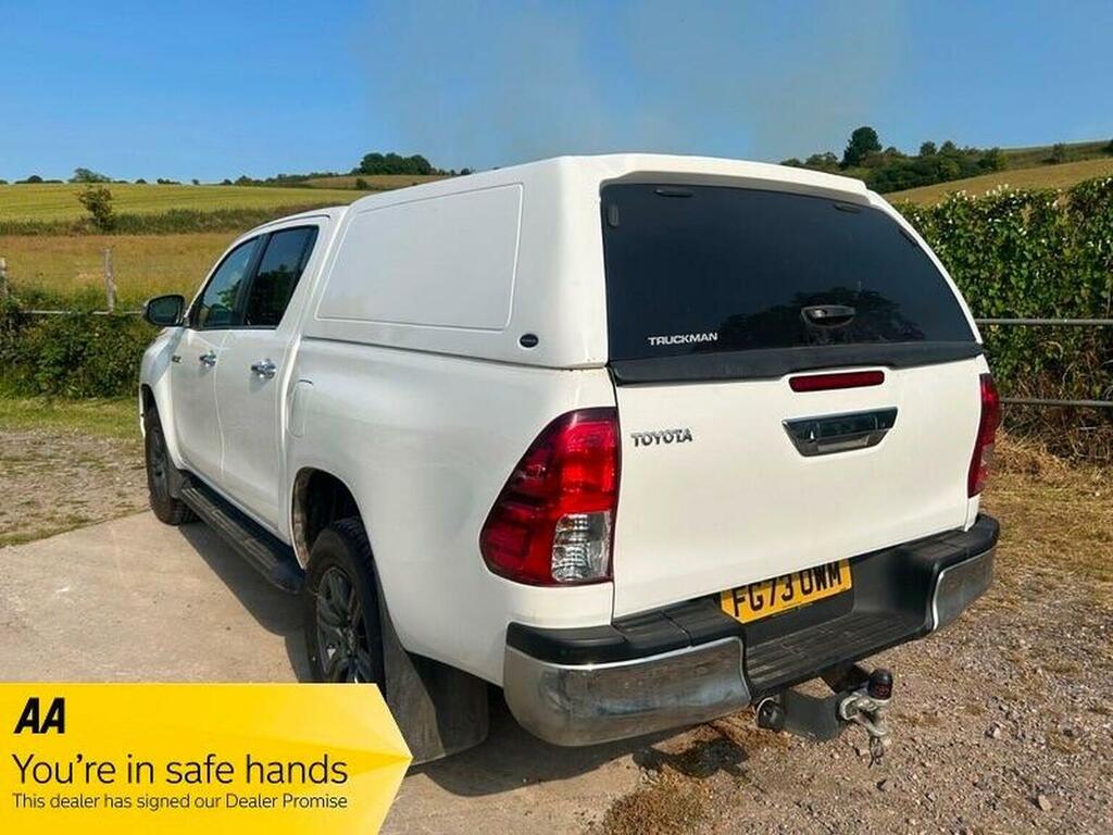 Toyota HILUX Pickup 2.4 D-4d Icon 4Wd Euro 6 Ss 202373 White #2