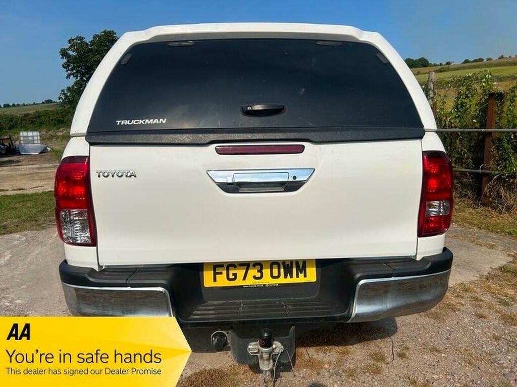 Toyota HILUX Pickup 2.4 D-4d Icon 4Wd Euro 6 Ss 202373 White #6