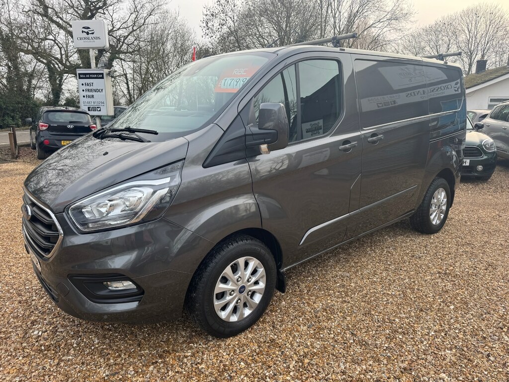 Ford Transit Custom 2.0 Ecoblue 130Ps Low Roof Limited Van HK21FUM Grey #3