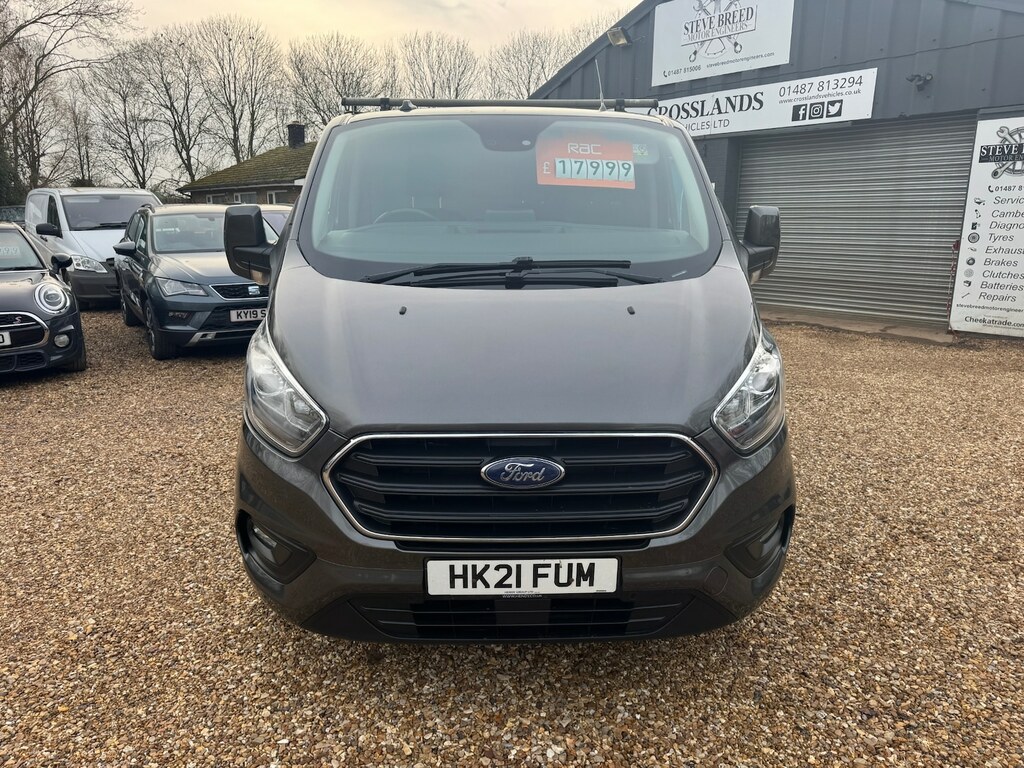 Ford Transit Custom 2.0 Ecoblue 130Ps Low Roof Limited Van HK21FUM Grey #2