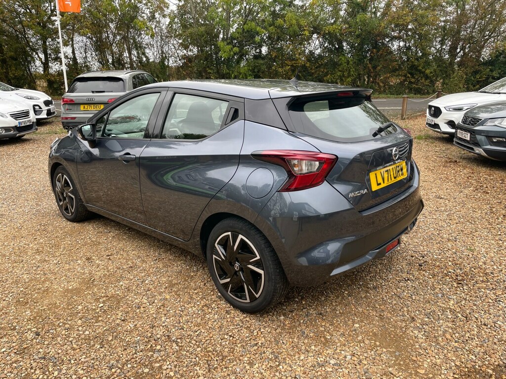 Nissan Micra 1.0 Ig-t 92 Acenta Cvt LV71URW Grey #6
