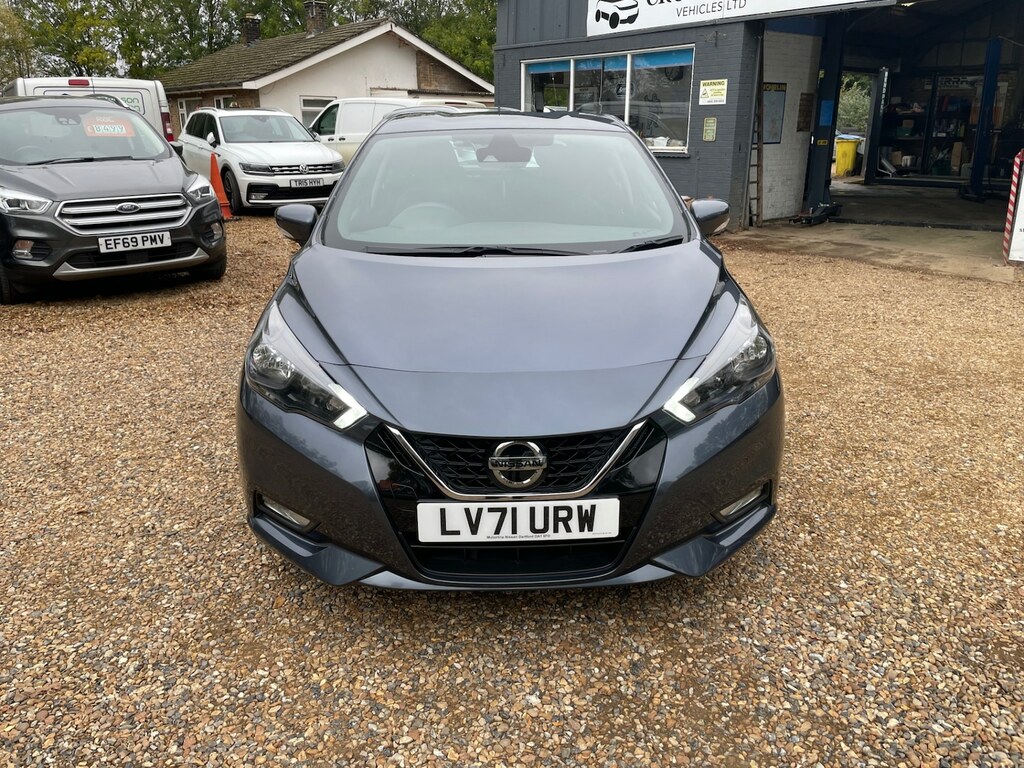 Nissan Micra 1.0 Ig-t 92 Acenta Cvt LV71URW Grey #2