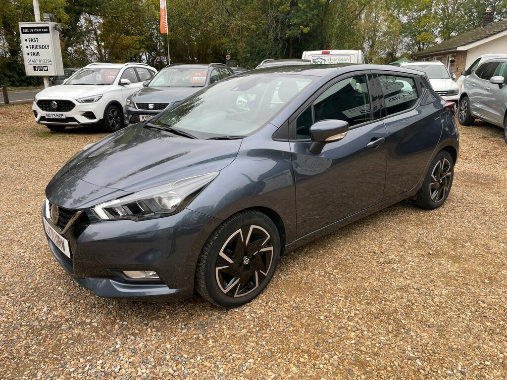Nissan Micra 1.0 Ig-t 92 Acenta Cvt LV71URW Grey #3