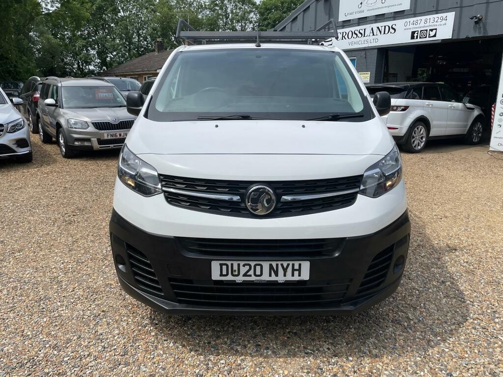 Vauxhall Vivaro 3100 2.0D 120Ps Edition H1 Van DU20NYH White #2