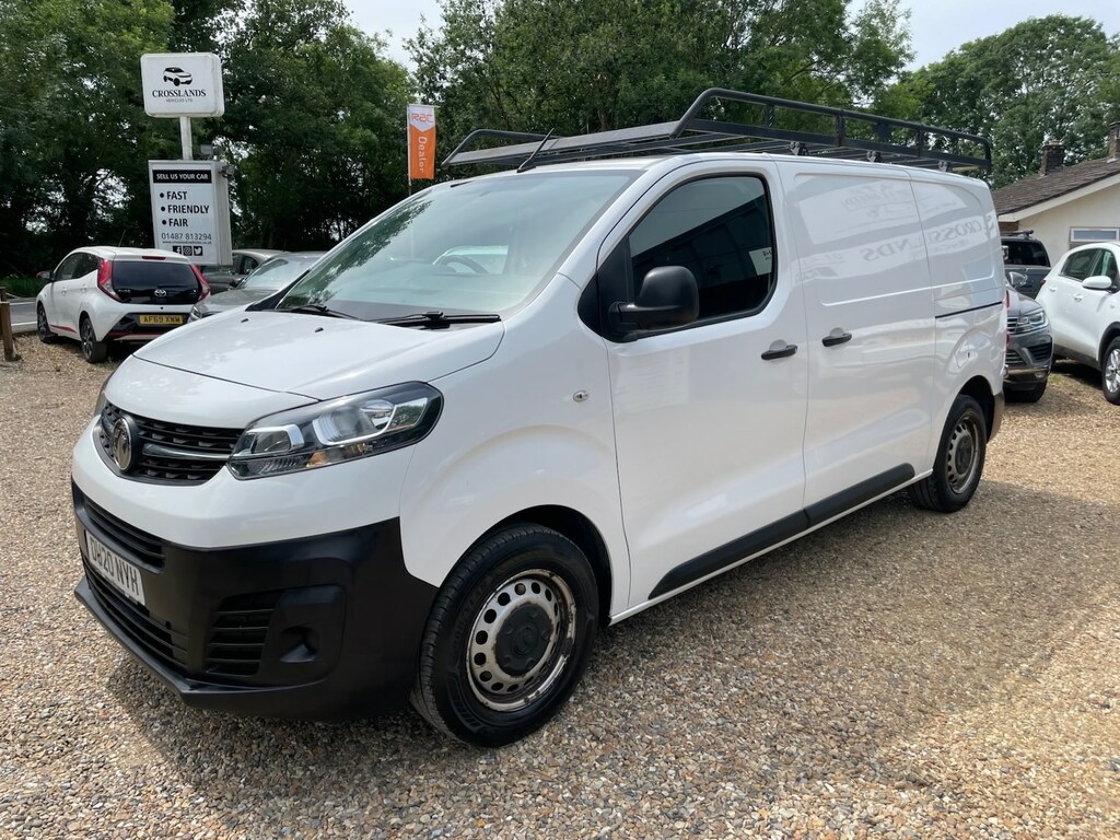 Vauxhall Vivaro 3100 2.0D 120Ps Edition H1 Van DU20NYH White #3