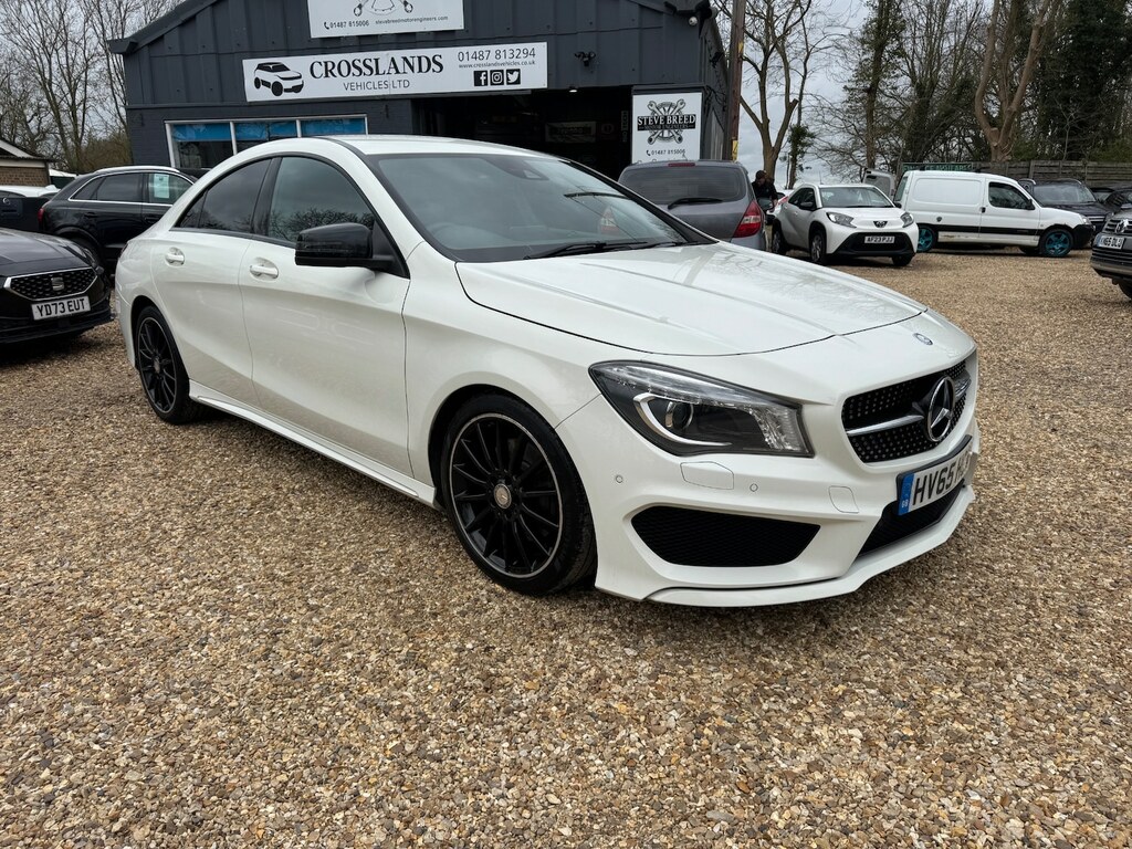 Mercedes-Benz CLA Class Cla 220 Cdi Amg Sport Tip White