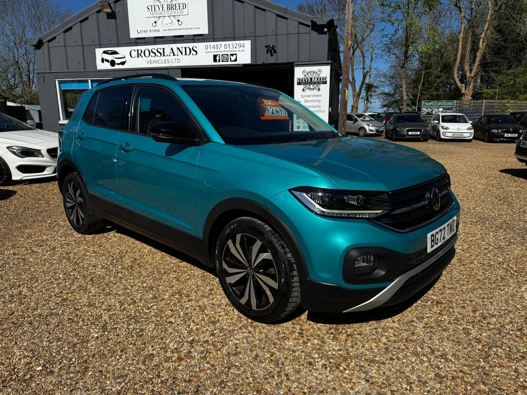 Volkswagen T-Cross 1.0 Tsi Black Edition Blue