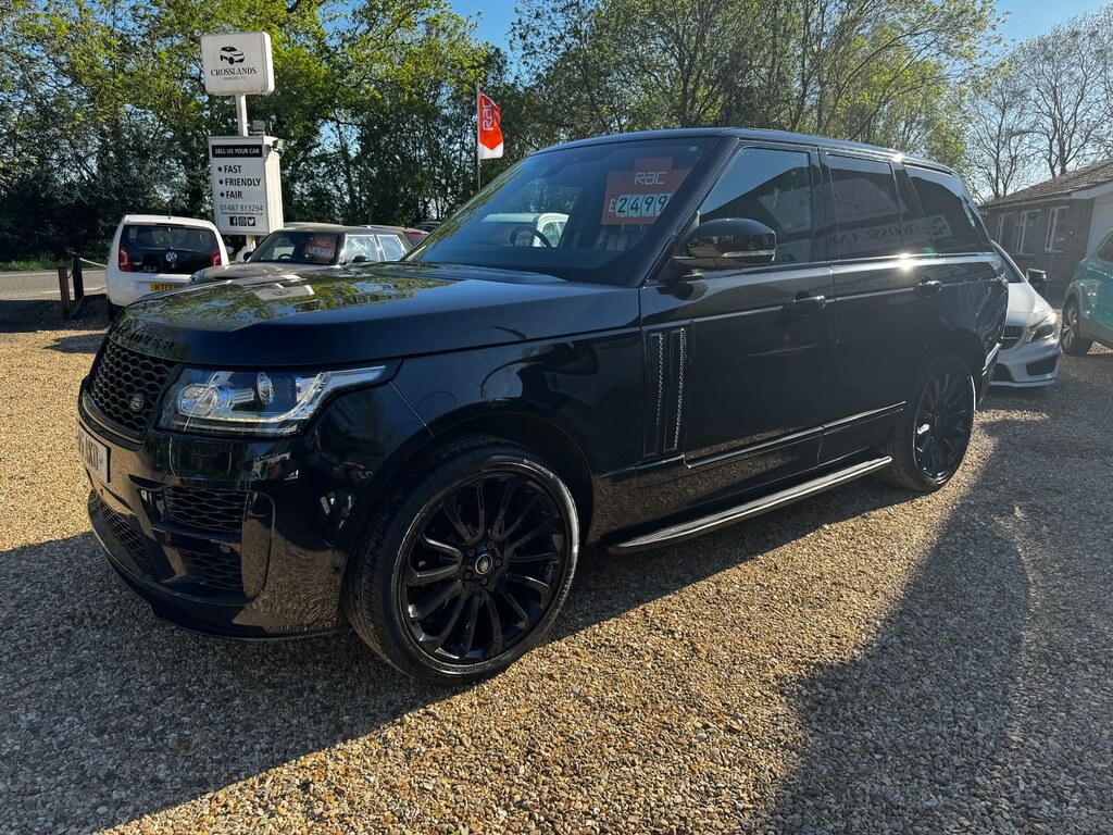 Land Rover Range Rover 3.0 Tdv6 Vogue Se Black #3