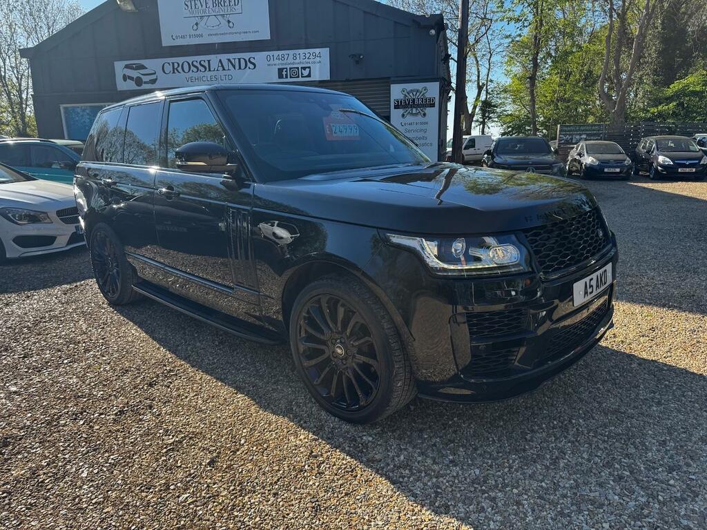 Land Rover Range Rover 3.0 Tdv6 Vogue Se Black