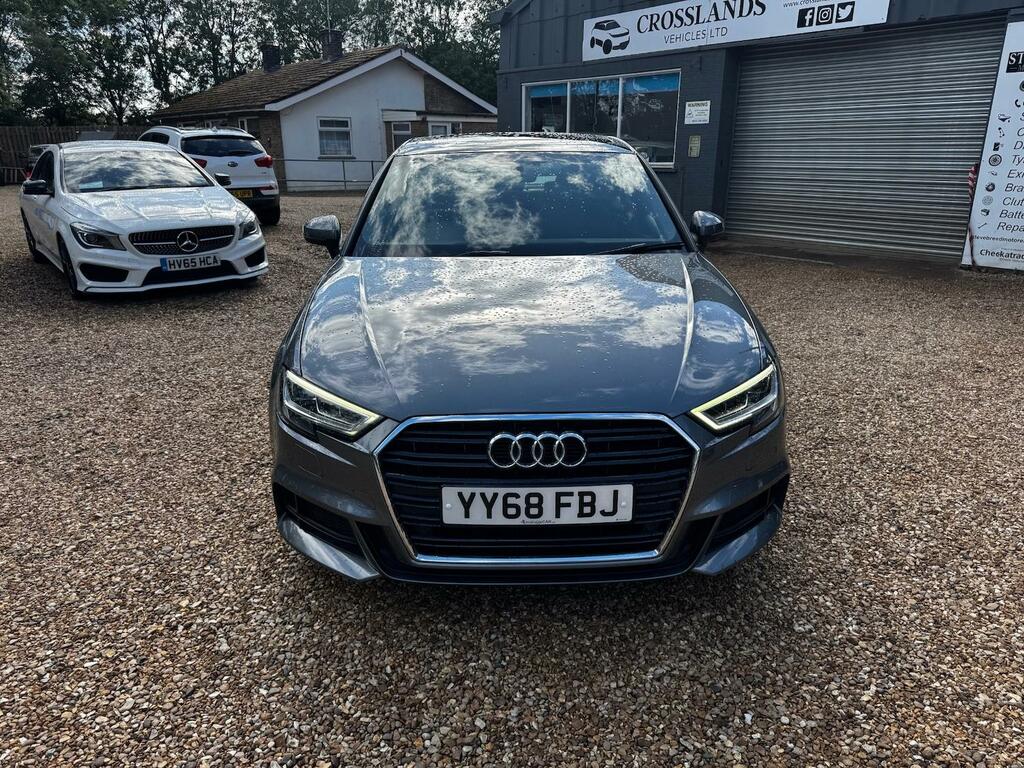 Audi A3 35 Tfsi S Line YY68FBJ Grey #2