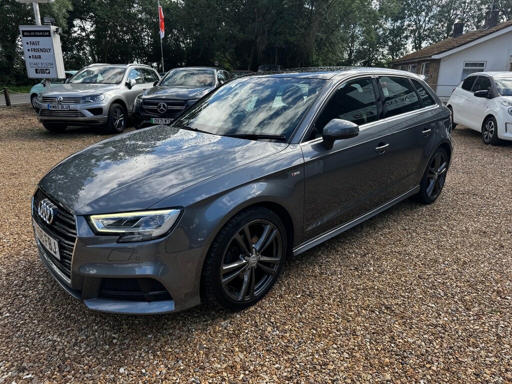 Audi A3 35 Tfsi S Line YY68FBJ Grey #3