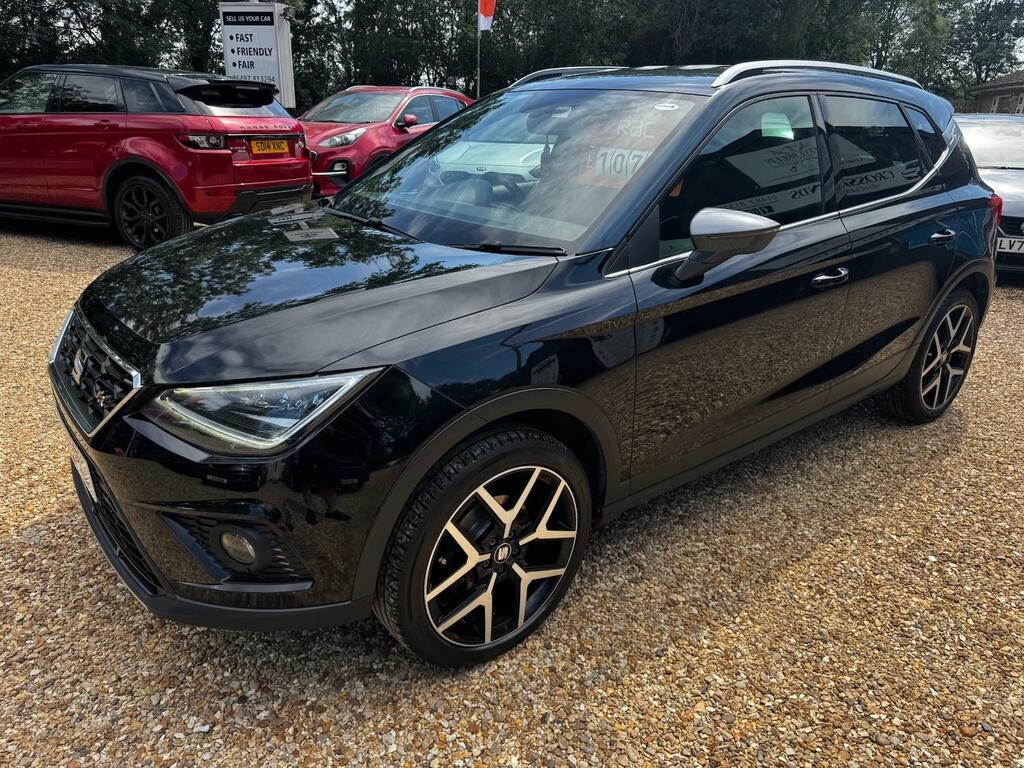 Seat Arona 1.0 Tsi 115 Fr Sport Ez Dsg FG19FTJ Black #3