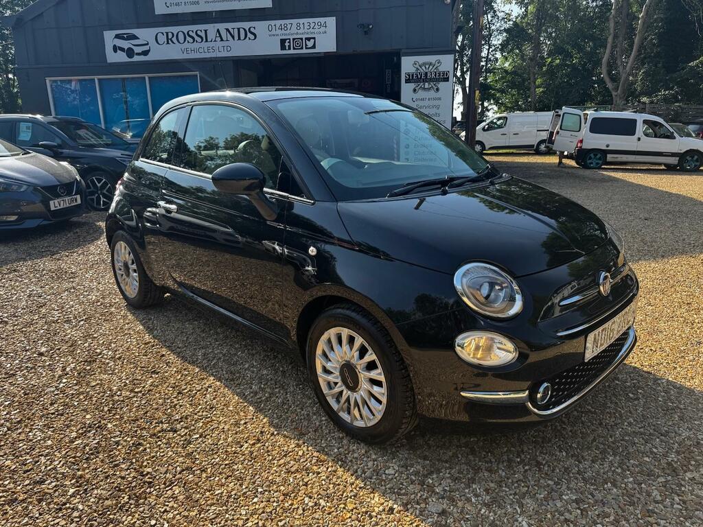 Fiat 500 1.2 Lounge Eco Black