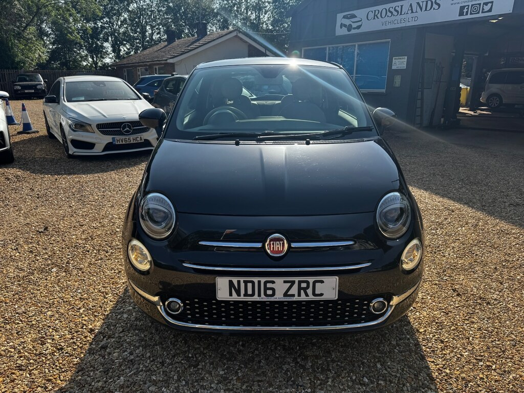 Fiat 500 1.2 Lounge Eco Black #2