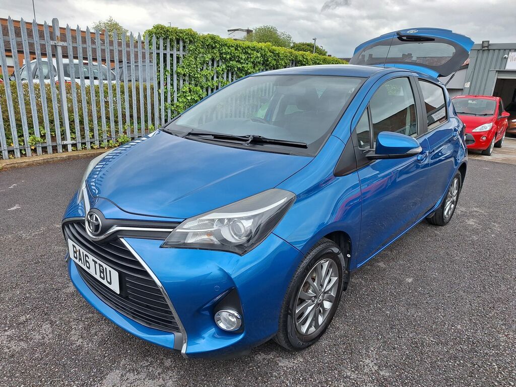 Toyota Yaris 1.33 Dual Vvt-i Icon Hatchback E BA16TBU Blue #3