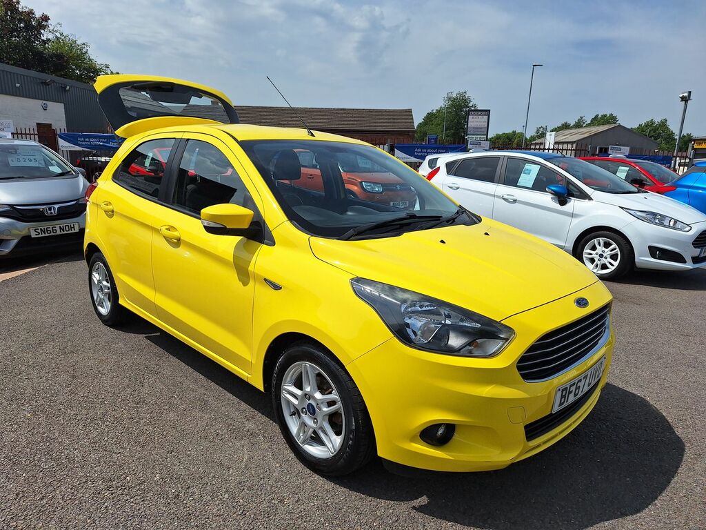 Ford KA+ 1.2 Ti-vct Zetec Hatchback Euro BF67UVD Yellow #5