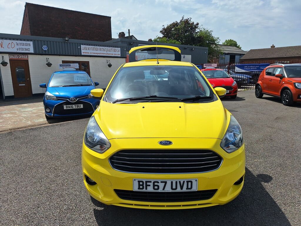 Ford KA+ 1.2 Ti-vct Zetec Hatchback Euro BF67UVD Yellow #2