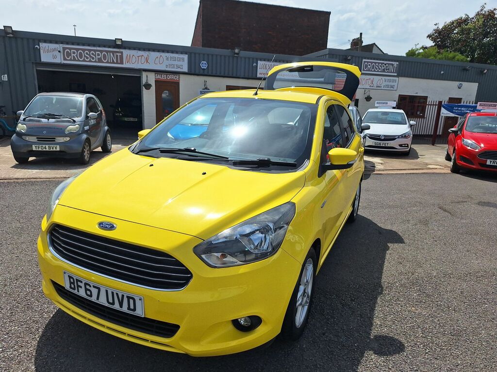 Ford KA+ 1.2 Ti-vct Zetec Hatchback Euro BF67UVD Yellow #3