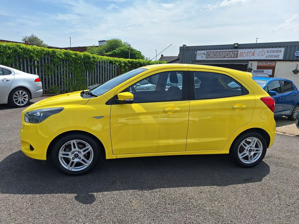 Ford KA+ 1.2 Ti-vct Zetec Hatchback Euro BF67UVD Yellow #4