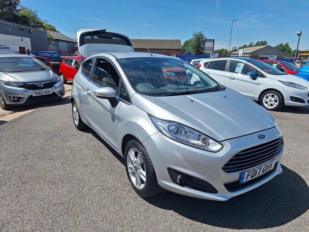 Ford Fiesta 1.25 Zetec Hatchback Euro 6 82 FD17OHK Silver #5