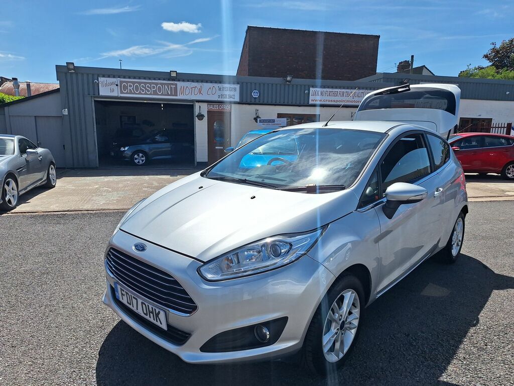 Ford Fiesta 1.25 Zetec Hatchback Euro 6 82 FD17OHK Silver #3