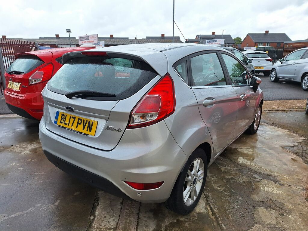 Ford Fiesta 1.25 Zetec Hatchback Euro 6 82 BL17PVN Silver #4