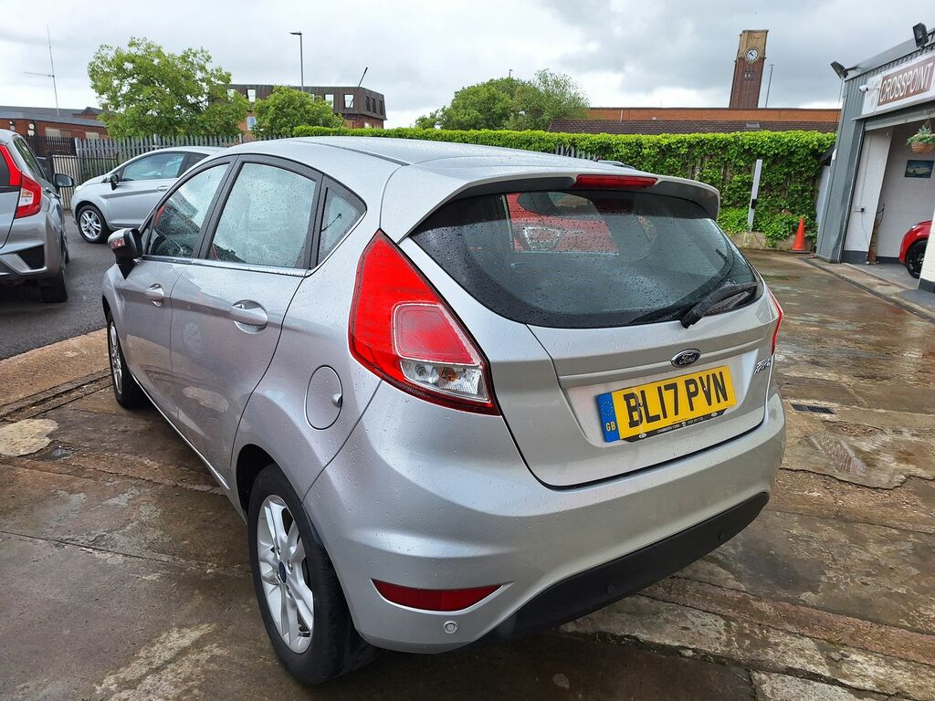 Ford Fiesta 1.25 Zetec Hatchback Euro 6 82 BL17PVN Silver #3