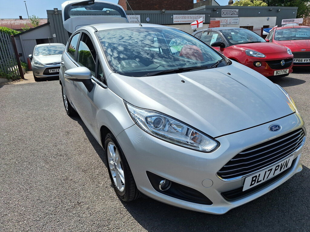 Ford Fiesta 1.25 Zetec Hatchback Euro 6 82 BL17PVN Silver #5