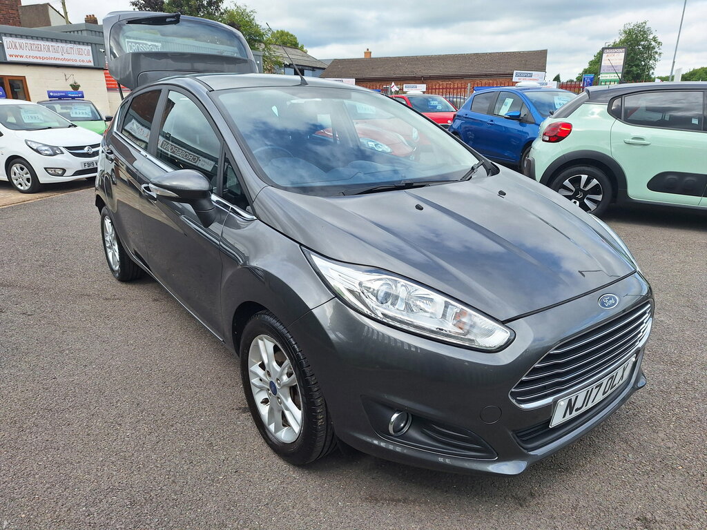 Ford Fiesta 1.25 Zetec Hatchback Euro 6 82 NJ17OLX Grey #5