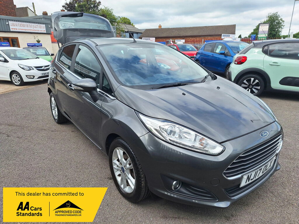 Ford Fiesta 1.25 Zetec Hatchback Euro 6 82 NJ17OLX Grey
