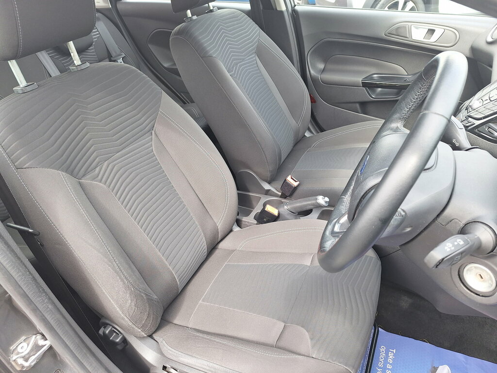 Ford Fiesta 1.25 Zetec Hatchback Euro 6 82 NJ17OLX Grey #6
