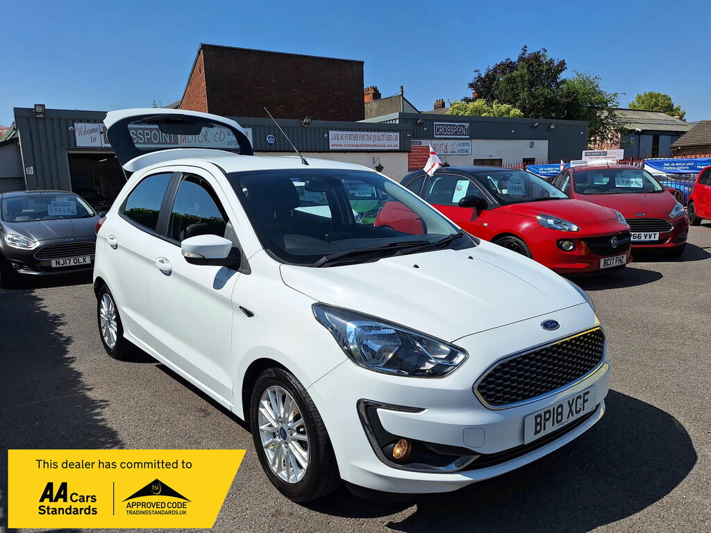 Ford KA+ 1.2 Ti-vct Zetec Hatchback Euro BP18XCF White