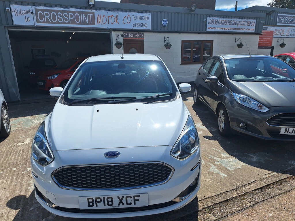 Ford KA+ 1.2 Ti-vct Zetec Hatchback Euro White #2