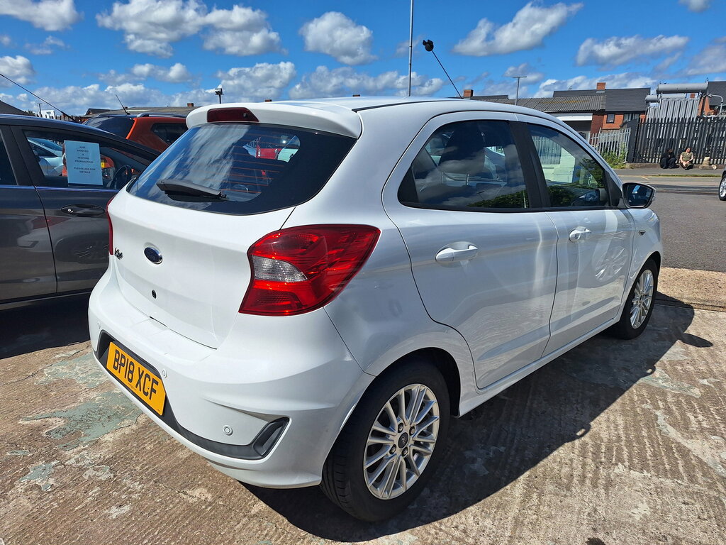 Ford KA+ 1.2 Ti-vct Zetec Hatchback Euro White #6