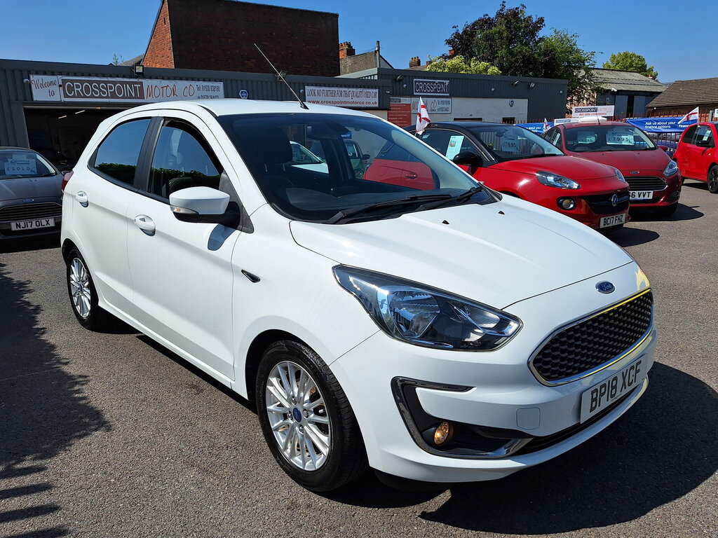 Ford KA+ 1.2 Ti-vct Zetec Hatchback Euro BP18XCF White #5