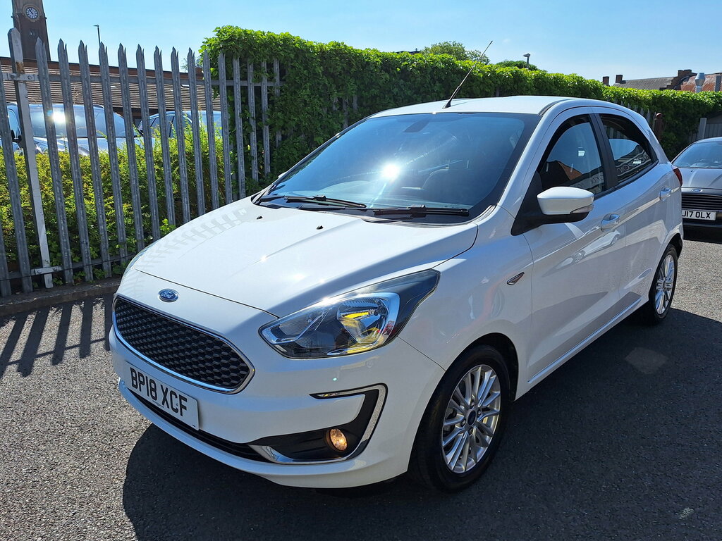 Ford KA+ 1.2 Ti-vct Zetec Hatchback Euro BP18XCF White #3