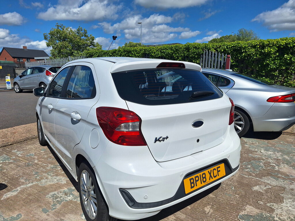 Ford KA+ 1.2 Ti-vct Zetec Hatchback Euro White #4