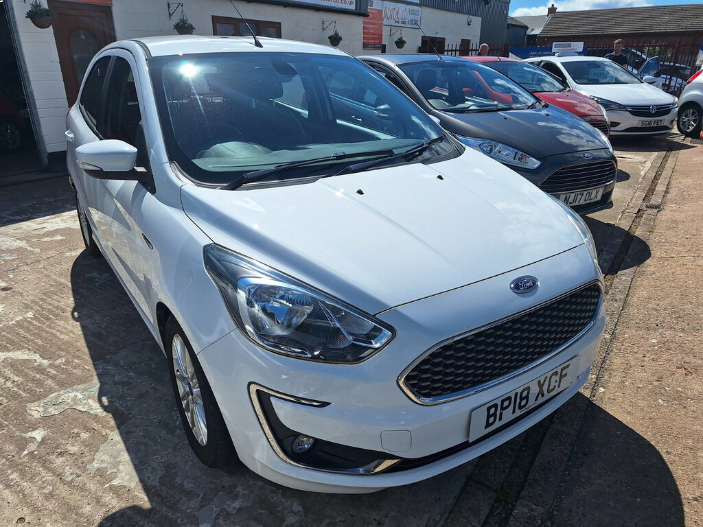 Ford KA+ 1.2 Ti-vct Zetec Hatchback Euro White